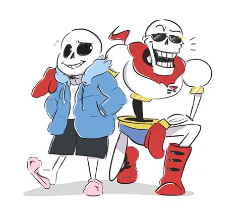 Sans brother - Papyrus takes on the older brother roles of cleaning, cooking, and work. Sans is super lazy and adopts the role of little brother. Its sans he’s referred papyrus as his younger brother in many comics as well as the game. Sans is the eldest whilst papyrus is the youngest.